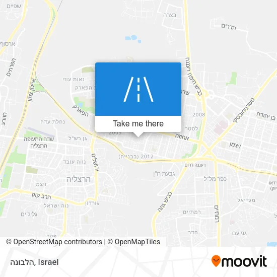 Карта הלבונה