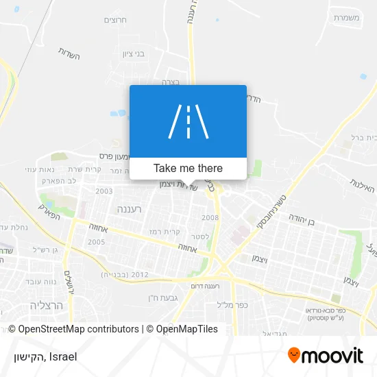 Карта הקישון