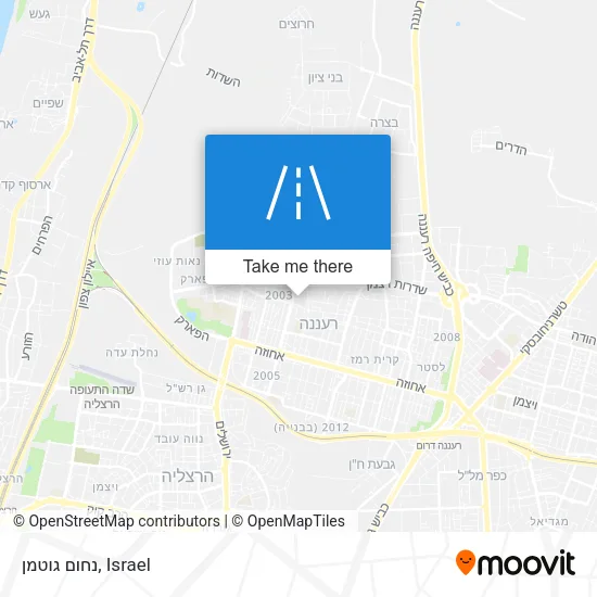 Карта נחום גוטמן