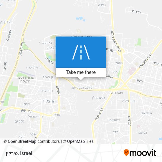 סירקין map
