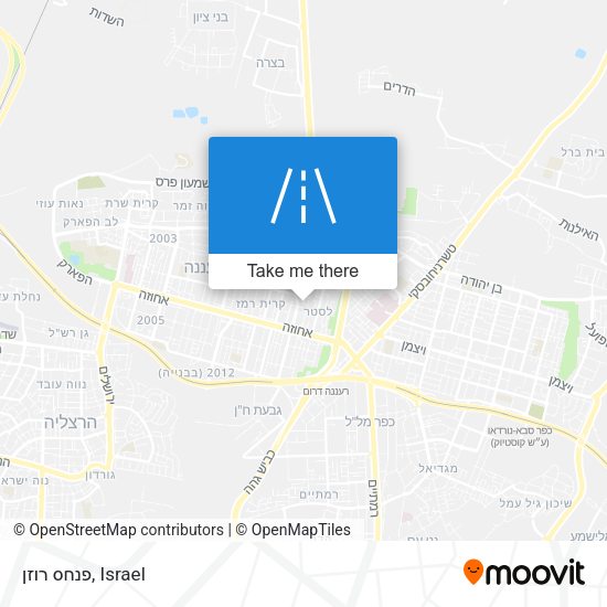 Карта פנחס רוזן