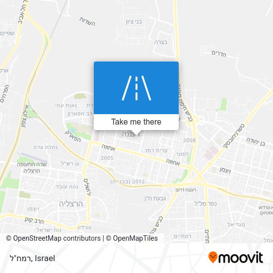 Карта רמח"ל