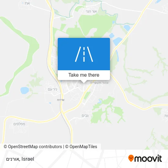 Карта אורנים
