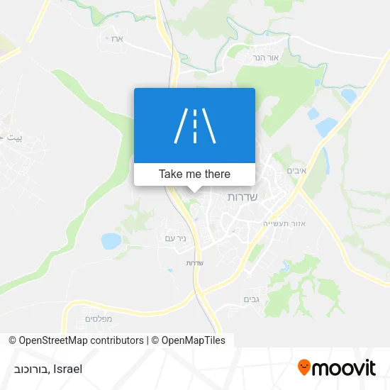 Карта בורוכוב