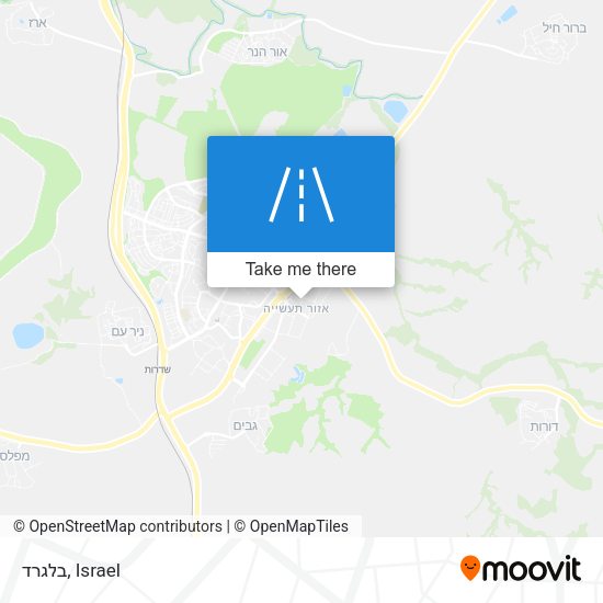 בלגרד map