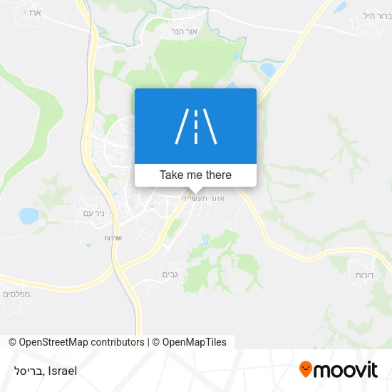 Карта בריסל
