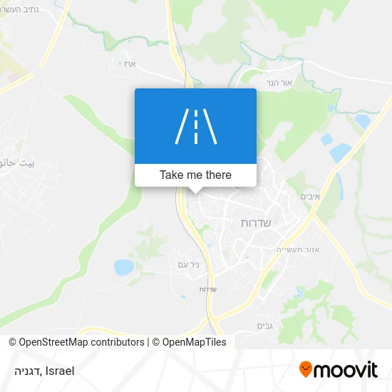 Карта דגניה