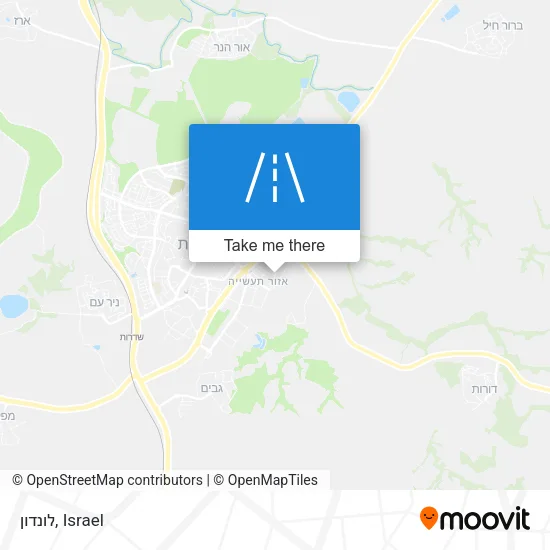 Карта לונדון