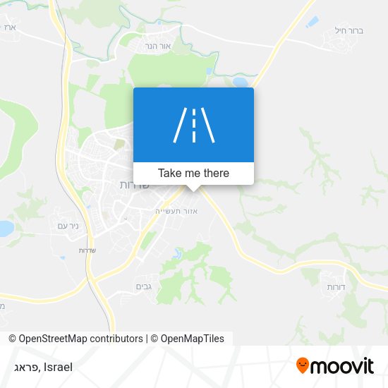 Карта פראג