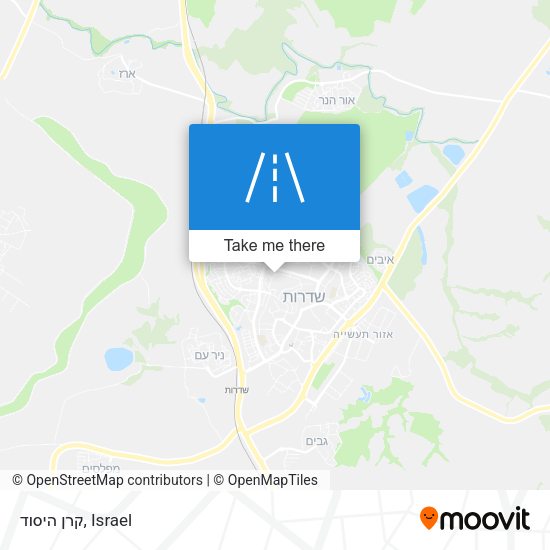 קרן היסוד map