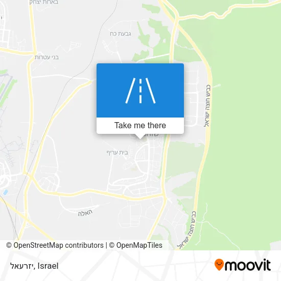 Карта יזרעאל