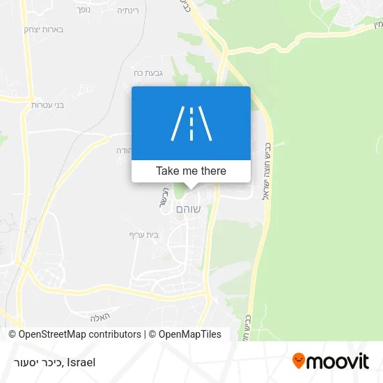 Карта כיכר יסעור