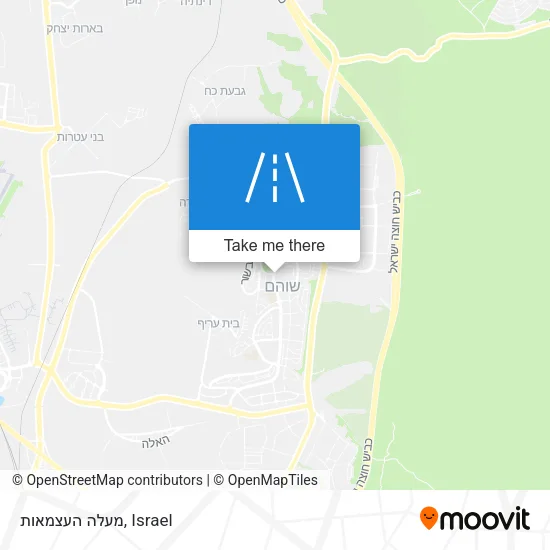 Карта מעלה העצמאות