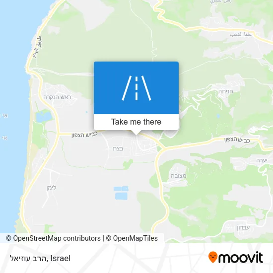 Карта הרב עוזיאל