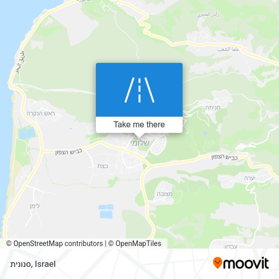 Карта סנונית