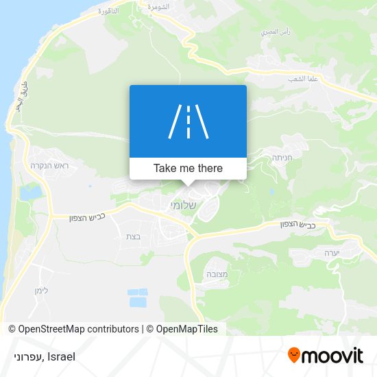 Карта עפרוני