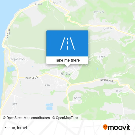 Карта עפרוני