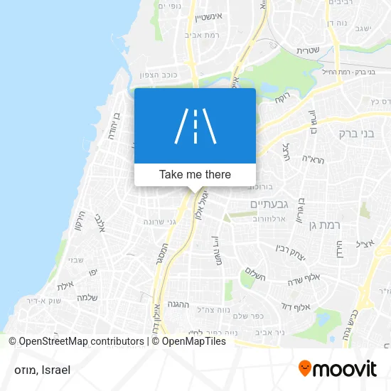 מוזס map