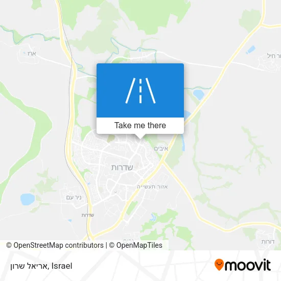 Карта אריאל שרון