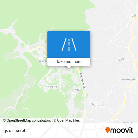 הגפן map