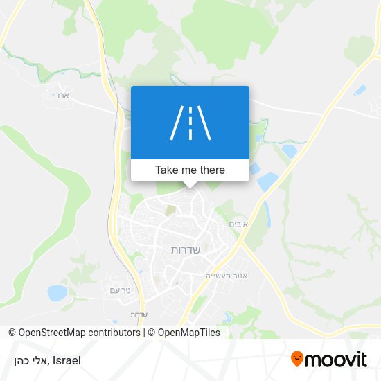 אלי כהן map