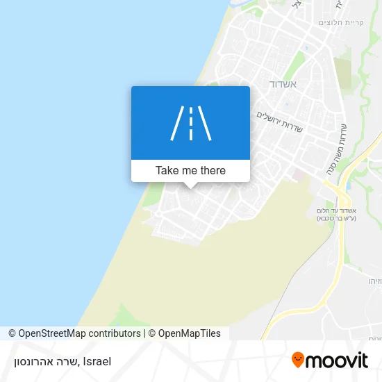 Карта שרה אהרונסון