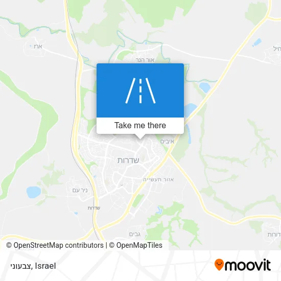 Карта צבעוני