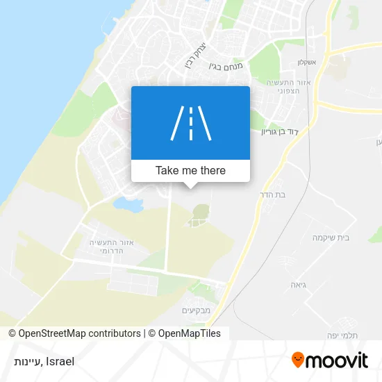 Карта עיינות