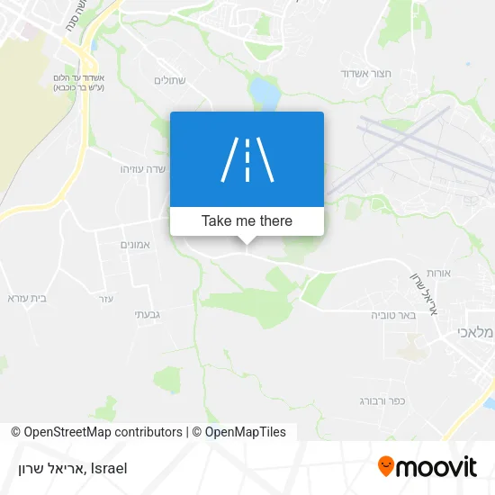 Карта אריאל שרון