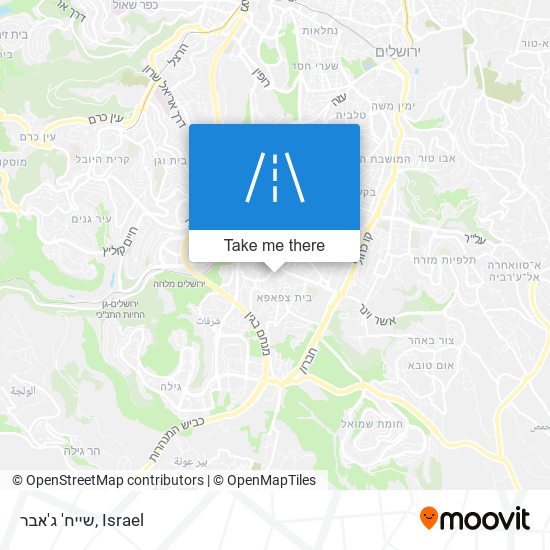 שייח' ג'אבר map