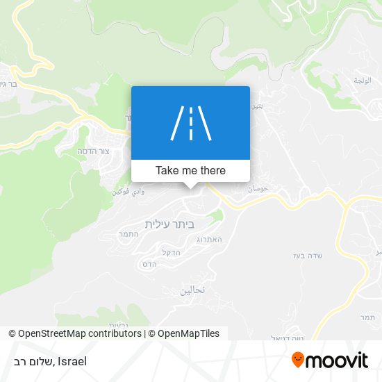 שלום רב map