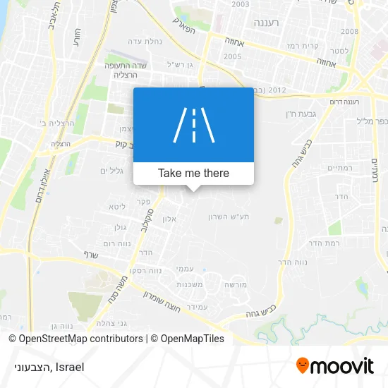 Карта הצבעוני