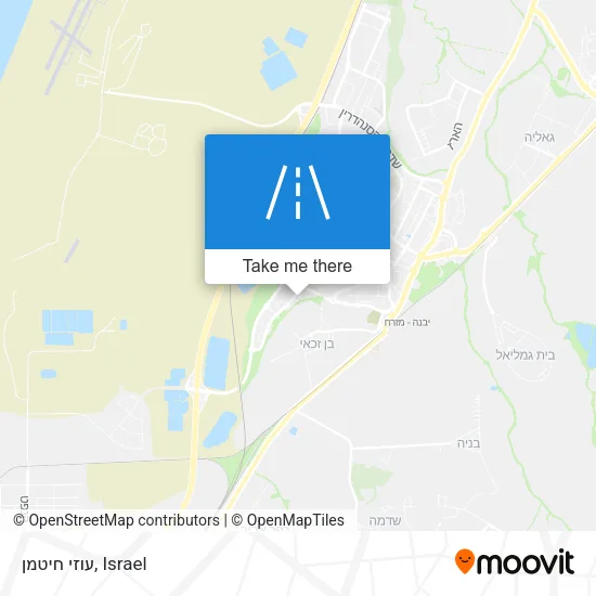 Карта עוזי חיטמן