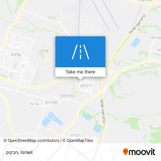 חבקוק map