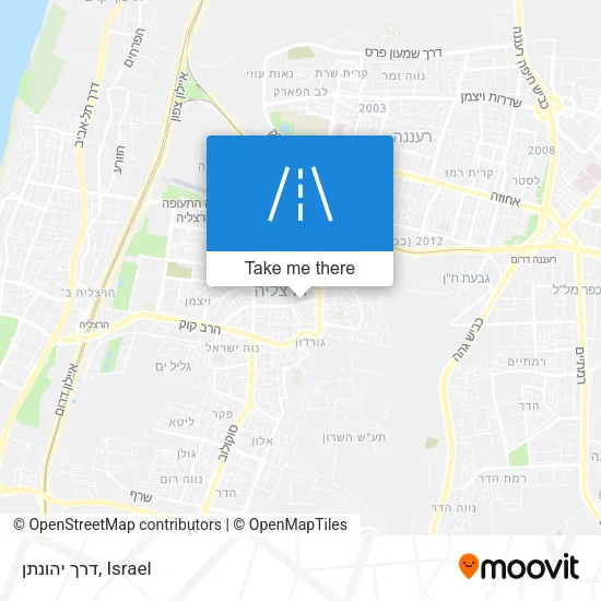 Карта דרך יהונתן