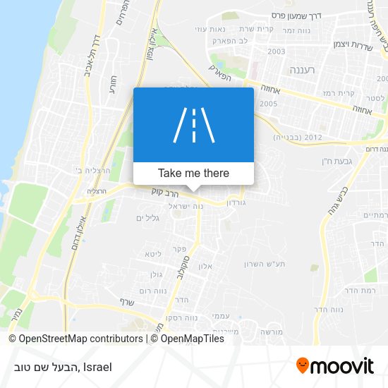 הבעל שם טוב map