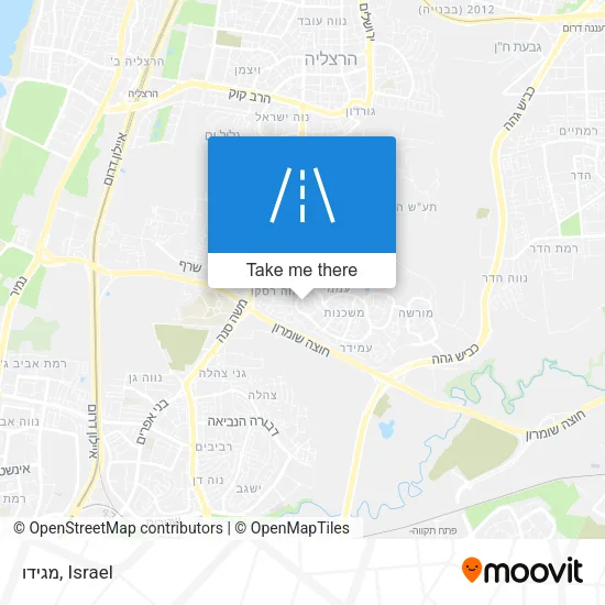 Карта מגידו