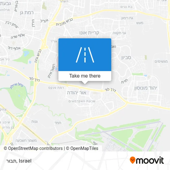 Карта תבור