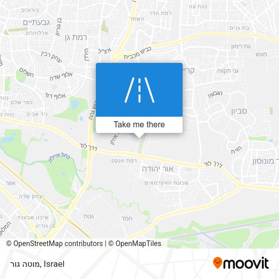 Карта מוטה גור