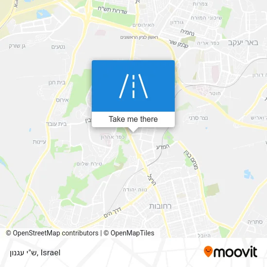 Карта ש"י עגנון