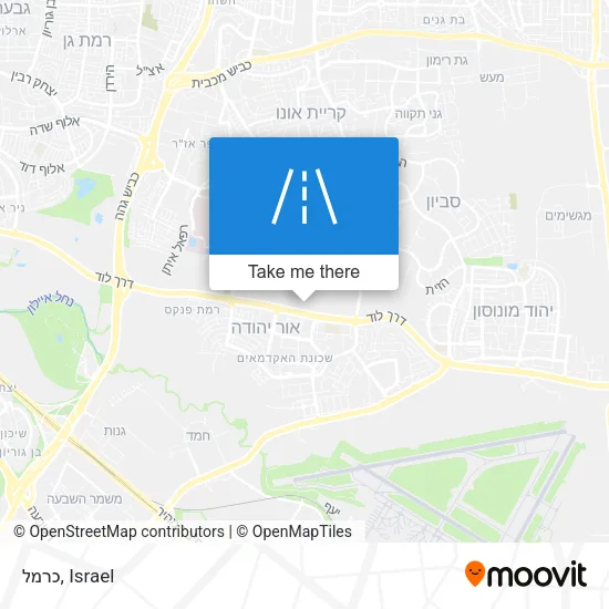 Карта כרמל