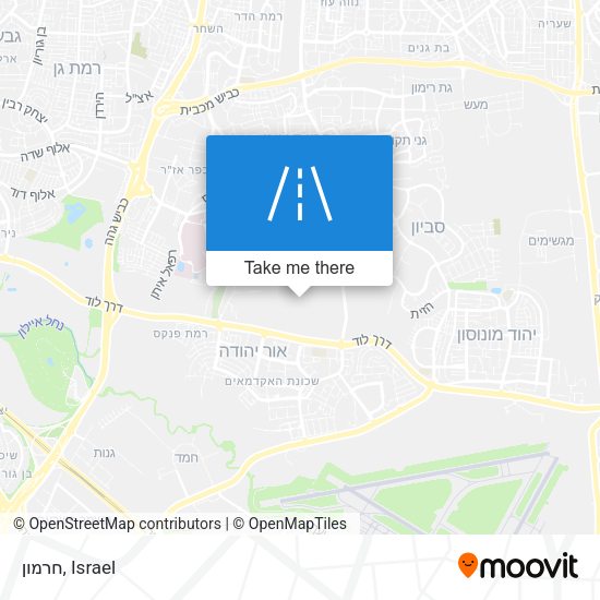 חרמון map