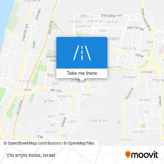 סמטת מקדש מלך map