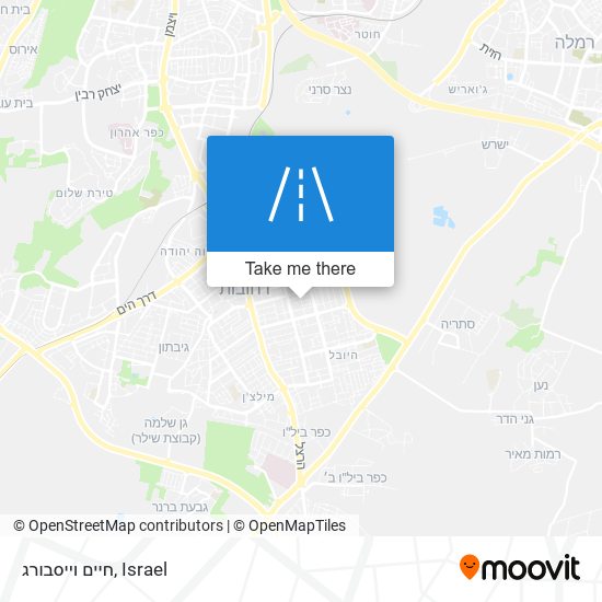 חיים וייסבורג map