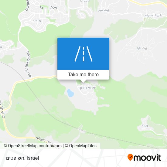 השופטים map