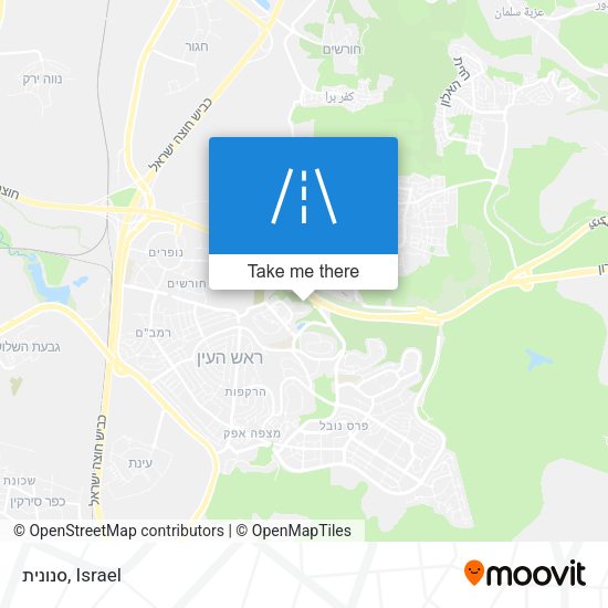 סנונית map