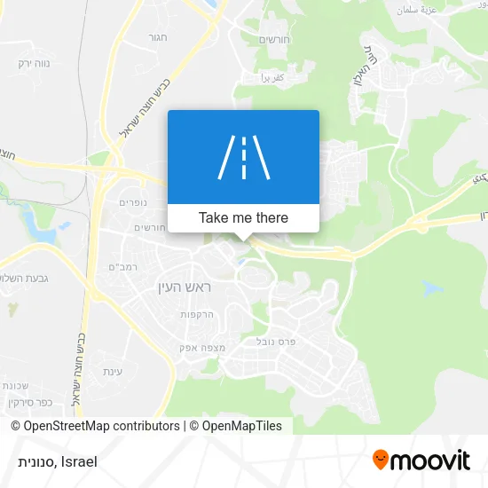 Карта סנונית