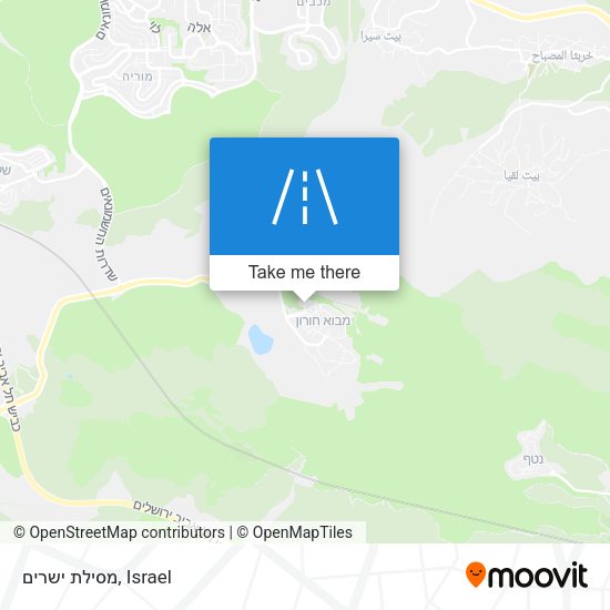 מסילת ישרים map