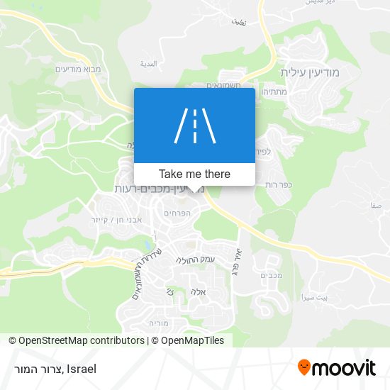 צרור המור map