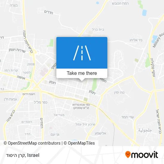Карта קרן היסוד